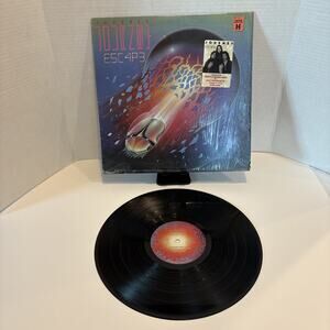 Journey - Escape Vinyl LP Columbia TC 37408 1981 Pressing Don't Stop Believing